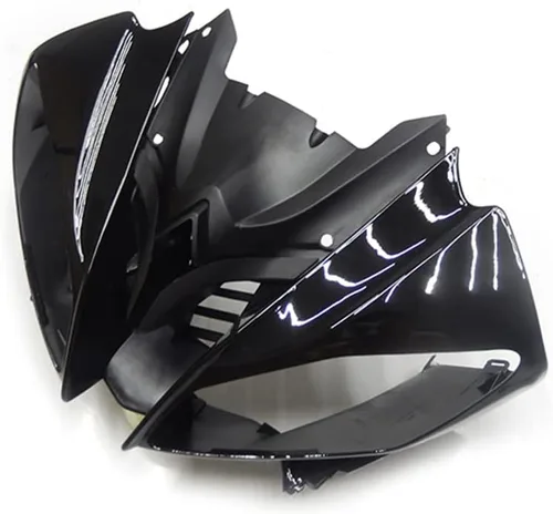 Vista 3 de Kit de carenado negro dorado para Yamaha YZF R6 ABS carenados de plástico ABS 2009 2010 2011 2012 2013 2014 2015 2016 Negro Oro 2