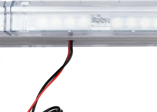 Vista 6 de Luces estroboscópicas de emergencia de 48 pulgadas, 88 LED, barra de luz de advertencia direccional ámbar con 16 modos intermitentes de advertencia
