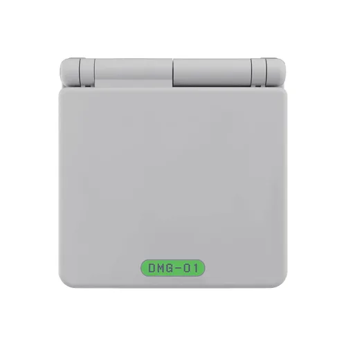 Vista 6 de IPS Ready Upgraded eXtremeRate Classic 1989 GB DMG-01 Style Custom Replacement Housing Shell for Gameboy Advance SP GBA SP – Compatible with Both