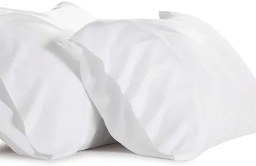 Vista 5 de Trend Bedding Mart Envelope Closer - Fundas de almohada de algodón egipcio de 750 hilos, se adaptan a las almohadas más esponjosas, incluyendo