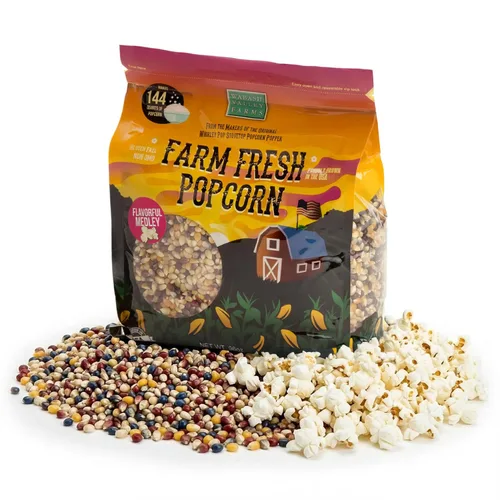 Vista 24 de Palomitas de maíz extra grandes en forma de hongo - Wabash Valley Farms, palomitas de maíz grandes en forma de hongo para reventar, granos