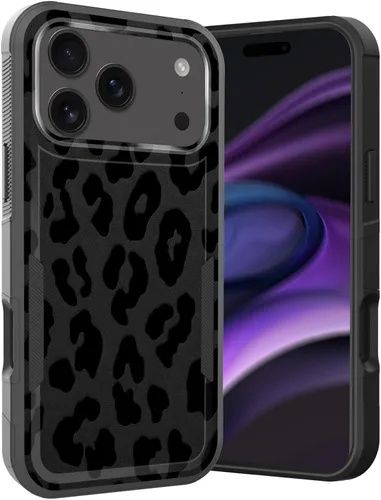 Vista 186 de Funda para iPhone Air, doble capa híbrida resistente resistente a prueba de golpes de policarbonato duro + funda protectora de silicona suave