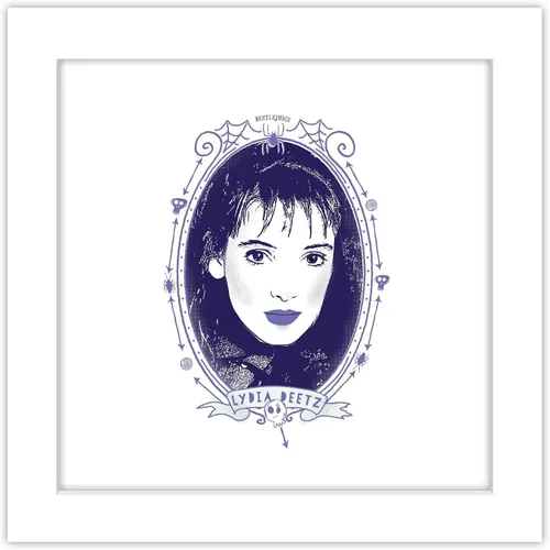 Vista 10 de Trends International Gallery Pops Beetlejuice - Póster de pared con retrato Lydia Deetz, 12.00 x 12.00 pulgadas, versión de marco negro