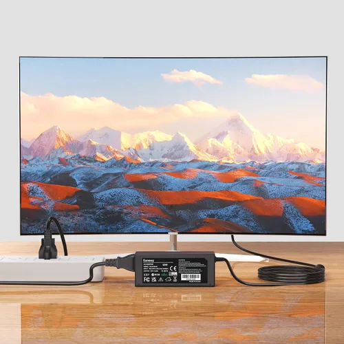 Vista 6 de Adaptador de 19 V compatible con monitor LG de 34 pulgadas, 32 pulgadas, 29 pulgadas, 27 pulgadas, 24 pulgadas, 23 pulgadas, 22 pulgadas, 20
