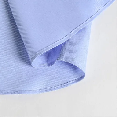 Vista 6 de Camisas de vestir para hombre, sin planchado, de fácil cuidado, manga corta, ajuste regular, camisas de bolsillo formales