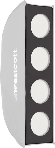 Vista 3 de Westcott Pro Light Mods - Accesorio rápido de softbox simulando luces de estadio, accesorio de iluminación de escenario, iluminación de moda