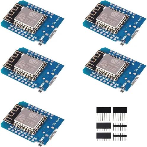 Vista 7 de ACEIRMC ESP8266 ESP-12 ESP-12F NodeMcu Mini D1 Módulo Lua 4M bytes WLAN WiFi Internet Junta Base en ESP8266 ESP-12F para Arduino, compatible