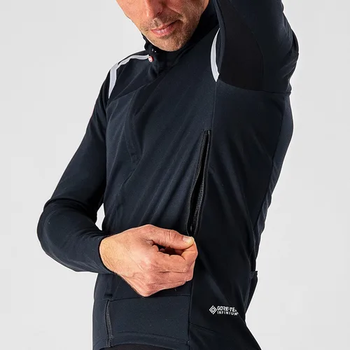 Vista 4 de Castelli Ciclismo Perfetto ROS Manga Larga para Ciclismo de Carretera y Grava I Ciclismo