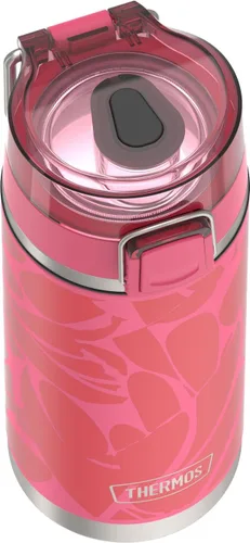 Vista 3 de THERMOS ICON Botella de agua aislada a prueba de fugas de 18 onzas con boquilla, mantiene las bebidas frías 16 horas, asa de transporte, apta