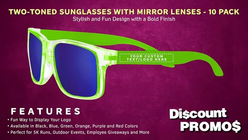 Vista 48 de DISCOUNT PROMOS Gafas de sol con lentes de espejo