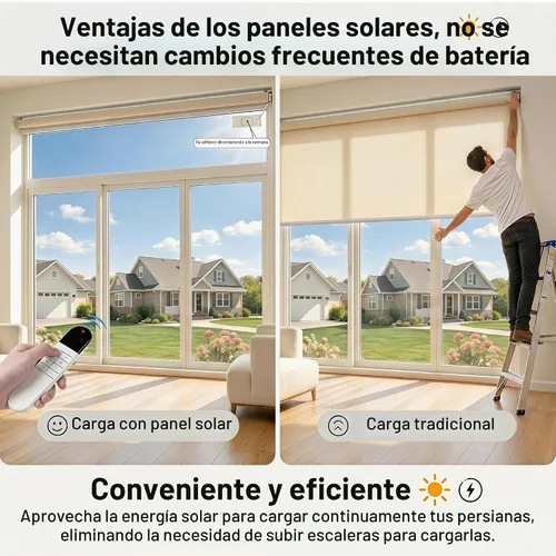 Vista 6 de 1 panel solar de 1.3 W5.5 V, adecuado para persianas eléctricas, persianas inteligentes, enchufe USB-C, generación de energía solar móvil, instalado