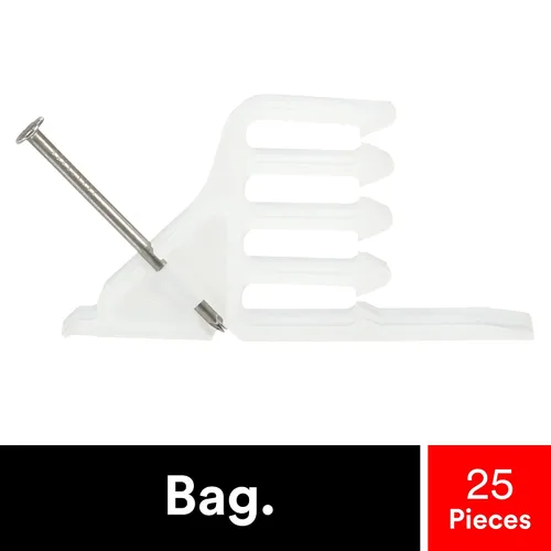 Vista 2 de 3M 80611237092 Apilador SI-1, enruta varios números de cables de manera organizada, blanco Electrical Wire Organizer and Spacer for General Use