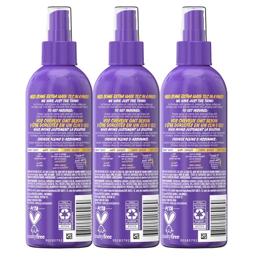 Vista 8 de Aussie Hair Insurance - Acondicionador sin enjuague en aerosol, control del encrespamiento, suavizante con jojoba y algas marinas, tratamiento