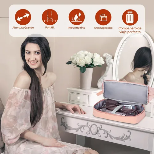 Vista 7 de Flexfusion - Funda de transporte compatible con cerámica Shark/Glam Rosa