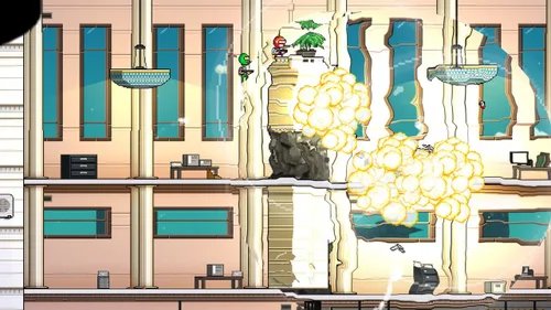 Vista 2 de Super Rocket Shootout - Nintendo Switch Código digital