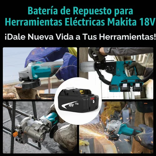 Vista 6 de Paquete de 2 piezas de repuesto de alta capacidad de 8000 mAh para batería