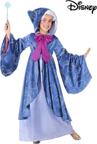 Vista 7 de Disfraz de hada madrina de Disney prémium para niños