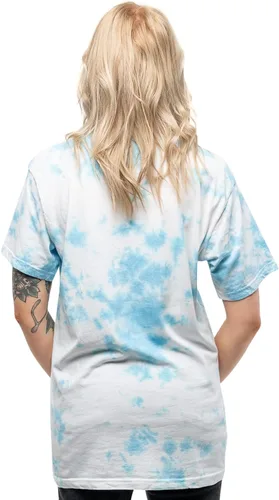 Vista 4 de Twenty One Pilots Camiseta Vintage Block Holiday Band Logo Unisex Blue Dip Dye