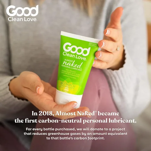 Vista 8 de Good Clean Love Lubricante personal totalmente natural, casi desnudo, 4 onzas (paquete de 2)