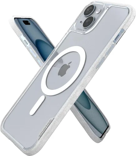 Vista 40 de Smartish® - Funda MagSafe transparente para iPhone 17, Gripmunk, funda delgada magnética [ligera + protectora], cubierta de agarre delgada