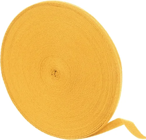 Vista 39 de uxcell Cinta de sarga de algodón de 50 yardas, cinta de espiga de 3/8 pulgadas para coser ropa, manualidades (azul)