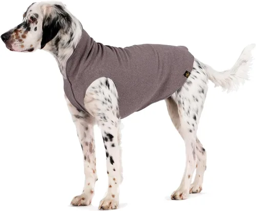 Vista 13 de Abrigo elástico de lana para perro, ropa suave y cálida para perro, suéter elástico para mascotas, lavable en lavadora, ecológico, para todo el año