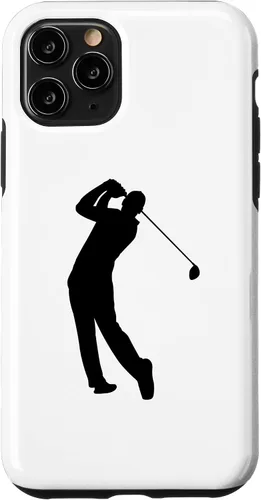 Vista 10 de iPhone 14 Golf Player Golfista con Golf Club Golf Sport Case