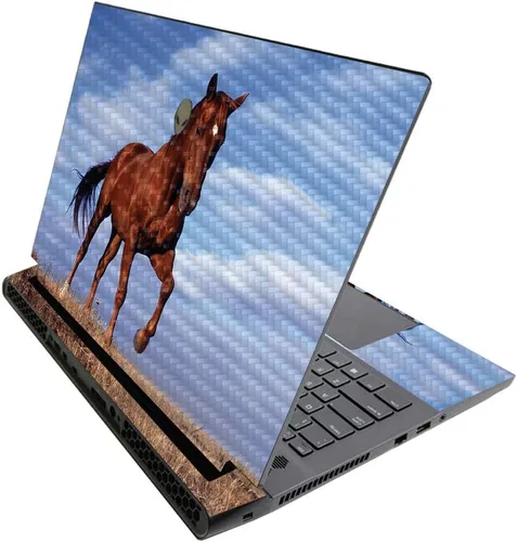 Vista 721 de MightySkins - Skin brillante con purpurina para Alienware M17 R3 (2020) y M17 R4 (2021) - Diversión de los años 90 Acabado duradero con purpurina