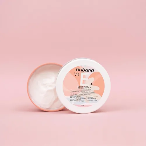 Vista 5 de Babaria vit E Crema Corporal 13.5 fl oz