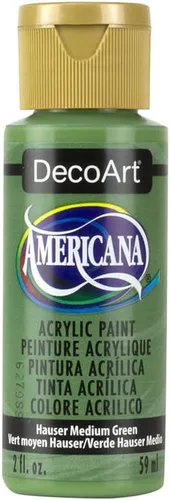 Vista 17 de DecoArt DAO83-3 Americana - Pintura acrílica, 2 onzas, color verde bosque negro