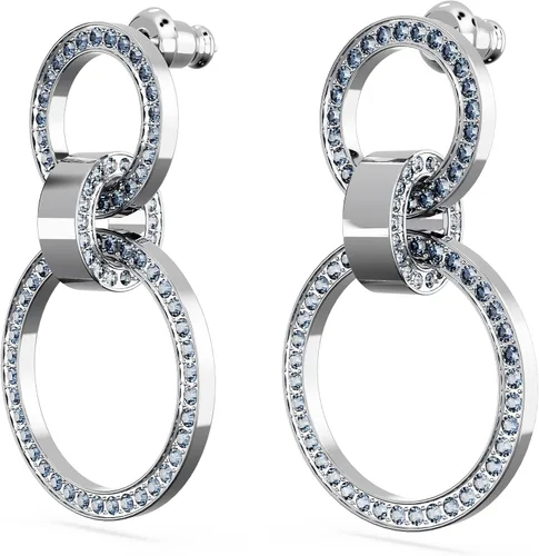 Vista 3 de Swarovski Hollow Collection Hoop Earrings