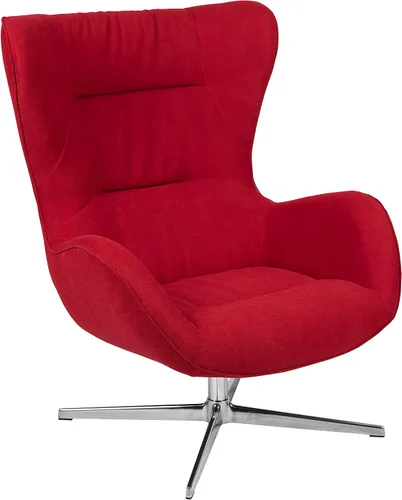 Vista 22 de Flash Furniture Egg Series Grey LeatherSoft Silla de recepción lateral Gris Leathersoft