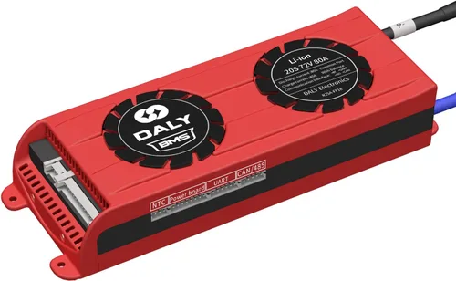 Vista 23 de DALY Smart BMS Li-ion 72V 20S 30A con comunicación UART, restablecimiento del módulo Bluetooth, puerto común para UPS convertidor de potencia