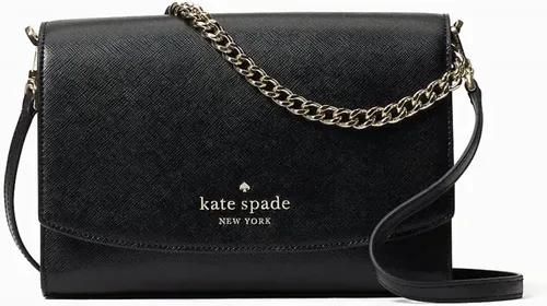 Vista 2 de Kate Spade Carson Bolso bandolera convertible con estuche para tarjetas (negro), Negro