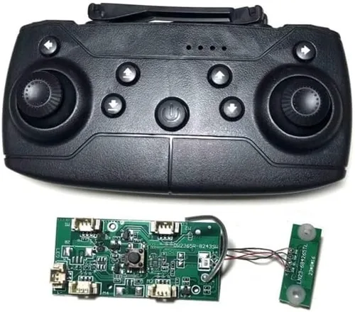 Vista 8 de RC Quadcopter Spare Part Propeller Protective Frame Body Shell Motor Receiver Controller for E88 EVO Drone(Black arm)