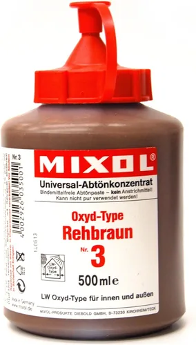 Vista 42 de Tintes universales Mixol, Negro (01) 20 ml