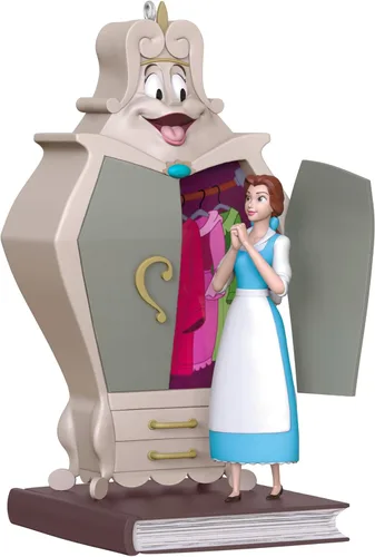 Vista 9 de Hallmark Keepsake Adorno navideño de princesa Disney (Dreams Go Round)