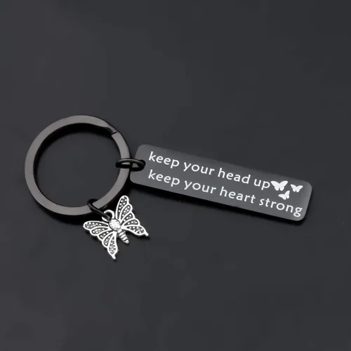 Vista 5 de ENSIANTH - Llavero con diseño de mariposa para regalo