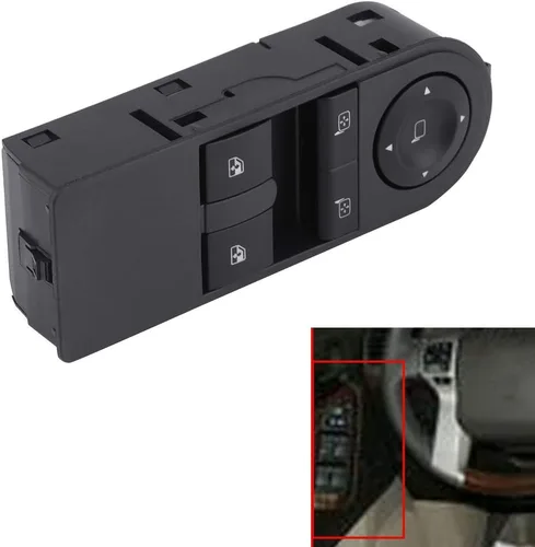 Vista 4 de Power Window Switch, Electric Power Master Window Control Switch Button 13228706 Replacement for Astra 2005 2006 2007 2008 2009 2010 for Zafira B