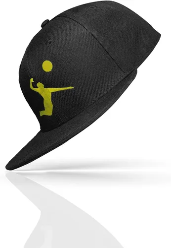 Vista 3 de Gorra de béisbol negra para hombres y mujeres, sombrero Snapback para deportes, correr, entrenamiento y tenis, sombrero de rendimiento de protección
