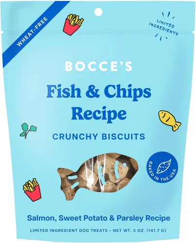 Vista 16 de Bocce's Bakery Bac'n Nutty Flavor Crunchy Biscuits - Golosinas para perros