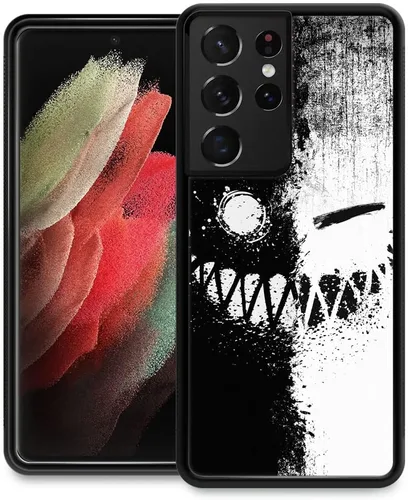 Vista 27 de Funda compatible con Samsung Galaxy S21 Ultra, funda protectora de madera con bandera estadounidense antideslizante y a prueba de golpes