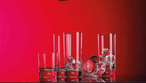Vista 7 de Home Essentials & Beyond - Juego de 8 vasos y vasos de rocas. 4 vasos de 17 onzas, 4 vasos de 17 onzas, 4 vasos de roca de 10 onzas, para cócteles