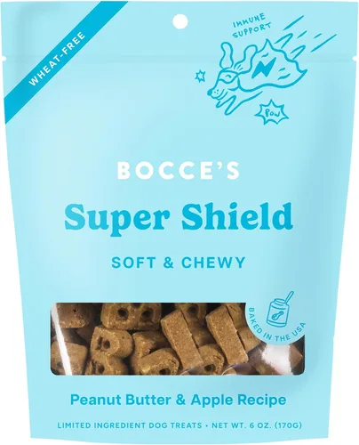 Vista 12 de Bocce's Bakery Sweet Dreams Soft & Chewy Dog Treats, Banana & Honey (6 oz)
