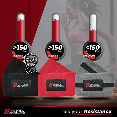 Vista 6 de Heavy Resistance Bands - Hip Bands for Working Out, Premium Exercise Bands Resistance, Durable Resistance Bands for Strength, Flexibility & Glute