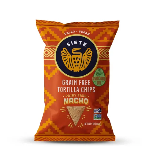 Vista 21 de Siete Chips de tortilla sin granos, sin gluten, aprobados por Whole30, paleo, vegano, sin OMG, chips de inmersión, 5 onzas (paquete de 3)