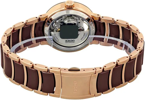 Vista 3 de Rado Reloj automático suizo Centrix para mujer Marrón