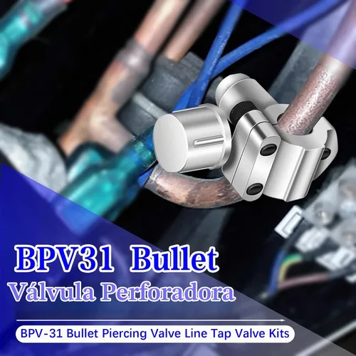 Vista 7 de Kit de Válvula de Perforación de Bala Boltigen 2 piezas BPV31D - Juego de Válvula de Grifo BPV-31 para Refrigerador - Kit de Válvula de Grifo