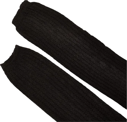 Vista 3 de Music Legs Calentadores de piernas sin pies acrílicos acanalados para mujer