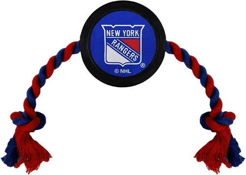 Vista 20 de Juguete de goma First Dog Puck – Cuerda de tiro resistente para perros y gatos – Juega hockey con tu mascota – Juguete con licencia de los Anaheim